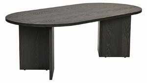 Hanah Home Lumiere Dohányzóasztal Black Sable - Lumiere Fekete