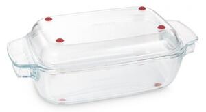 Tescoma GrandCHEF sütőedény fedővel 34 × 19 cm, üveg , S