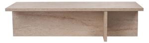 Hanah Home Coffee Table Travertine Harbor - Travertine