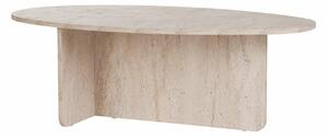 Hanah Home Coffee Table Travertine Orba - Travertine