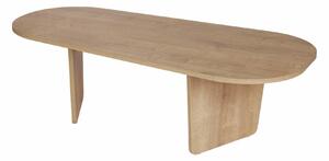 Hanah Home Dohányzóasztal Oak Ovalis - Tölgy