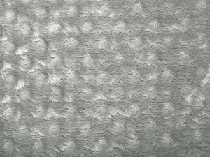 Világosszürke pamut ágytakaró 150 x 200 cm SAMUR