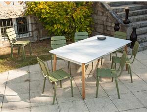 Alumínium kerti étkezőasztal 100x180 cm Alicante – Ezeis