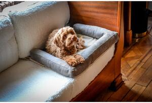 Világosbarna kisállat fekhely ülőbútorra kutyáknak 58x70 cm – Madison