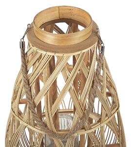 Világosbarna bambuszlámpás 77 cm TONGA
