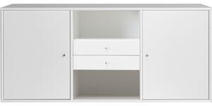 Fehér alacsony komód 133x61 cm Mistral - Hammel Furniture