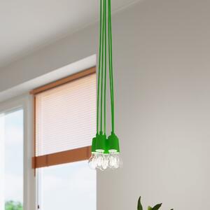Zöld függőlámpa 25x25 cm Rene - Nice Lamps