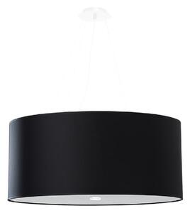 Fekete függőlámpa üveg búrával ø 60 cm Volta - Nice Lamps
