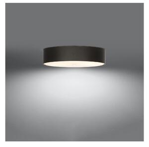 Fekete mennyezeti lámpa üveg búrával ø 50 cm Herra - Nice Lamps