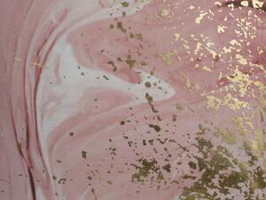 Rózsaszín díszpárna kétdarabos szettben 45 x 45 cm LANTANA