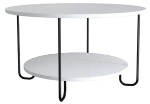Hanah Home Coffee Table White Corro Coffee Table - White