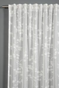 Fehér átlátszó függöny 175x140 cm - Gardinia