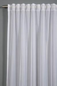 Fehér átlátszó függöny 245x140 cm Voile Uni - Gardinia