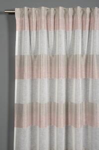 Rózsaszín átlátszó függöny 245x140 cm Etamine - Gardinia
