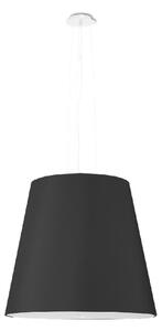 Fekete függőlámpa üveg búrával ø 50 cm Tresco - Nice Lamps