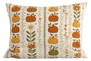 Flanel párnahuzat PUMPKIN LINES 50x70 cm, színes