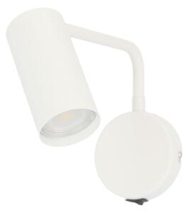 Fehér fém fali lámpa Tina – Candellux Lighting