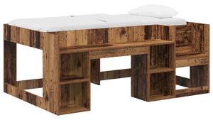 Gyerekágy keret tárolóval Antik Fa 80 x 160 cm Szerelt Fa
