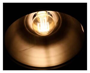 Fekete függőlámpa fém búrával Reno – Candellux Lighting
