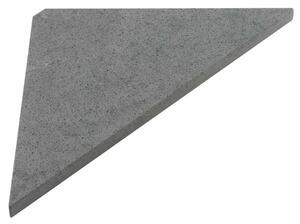 SAPHO AE200-4033 Abeline rockstone sarokpolc, 20 x 20 cm, concrete