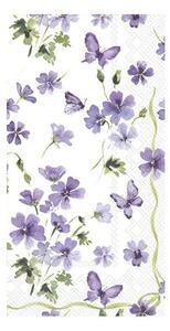 Papír szalvéta készlet 16 db-os Purple Spring - IHR