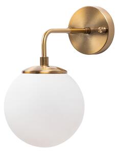 Fehér-bronzszínű fali lámpa ø 15 cm Viran – Opviq lights