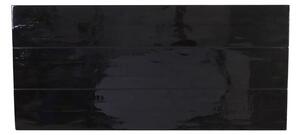 Fekete étkezőasztal 100x220 cm Mayen – Light & Living