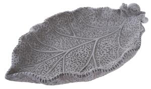 Beton madáretető Leaf, 26,5 x 5,5 x 16,5 cm