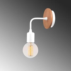 Fehér-natúr színű fali lámpa Dartini – Opviq lights