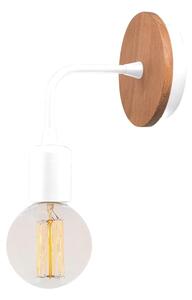 Fehér-natúr színű fali lámpa Dartini – Opviq lights