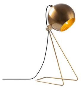 Rézszínű asztali lámpa fém búrával (magasság 45 cm) Mixed – Opviq lights