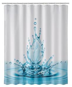 Zuhanyfüggöny - WATER FLOWER - Impregnált textil - 180x200