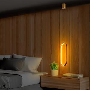 Aranyszínű LED függőlámpa Can – Opviq lights