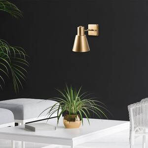 Aranyszínű fali lámpa ø 14 cm Funnel – Opviq lights
