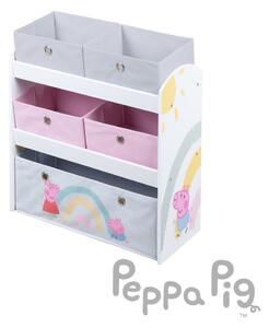 Játéktároló doboz 63.5x29.5x67 cm Peppa Pig – Roba