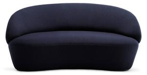 Sötétkék gyapjú kanapé 214 cm Naïve – EMKO