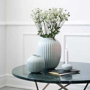 Hammershoi mentolkék agyagkerámia váza, magasság 12,5 cm - Kähler Design