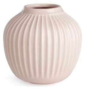 Hammershoi világos rózsaszín agyagkerámia váza, magasság 12,5 cm - Kähler Design