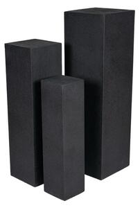 Calgary Pillar kompozit oszlop szett grafit 20x20x81,50-36x36x122cm S3