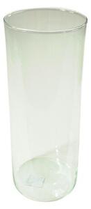 Henger alakú üveg váza 12x30cm
