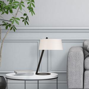 Fehér-fekete asztali lámpa (magasság 55 cm) Salihini – Opviq lights