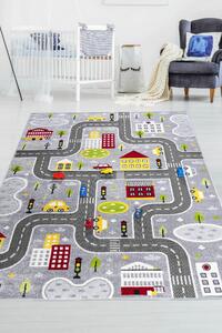 Conceptum Hypnose Szőnyeg (140 x 200) Grey Gri Trafik - Szürke