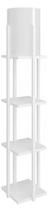 Opviq Floor Lamp White Natural Nora SMK