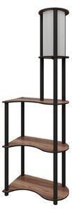 Opviq Floor Lamp Walnut KS-11117