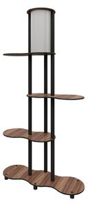 Opviq Floor Lamp Walnut KS-11114