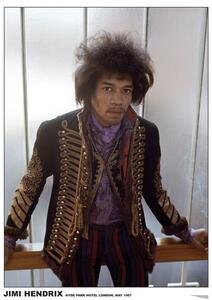 Plakát Jimi Hendrix - Hyde Park Hotel 1967