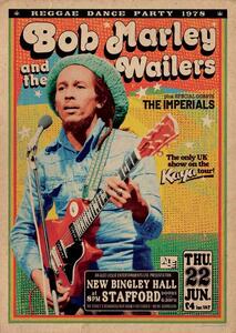 Plakát Bob Marley - Stafford, (59.4 x 84 cm)