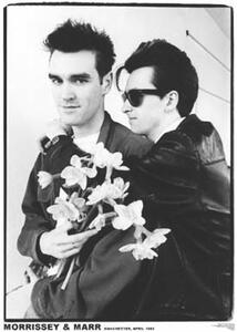 Plakát The Smiths / Morrissey & Marr - Manchester 1983, (59.4 x 84 cm)