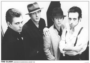 Plakát The Clash - Glasgow Apollo 1980