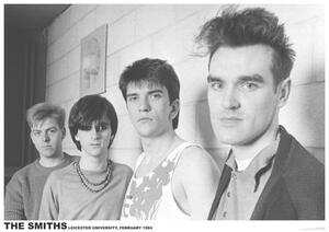 Plakát The Smiths - Leicester Uni 1984, (84 x 59.4 cm)
